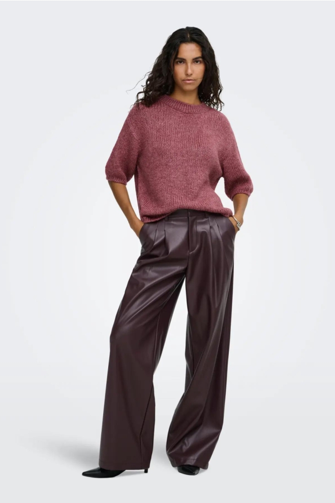 Jacqueline de Yong roze dames trui | Model