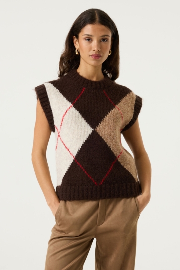 Garcia Trui SPENCER MET PATROON U260048 4478 HAZEL BLOOM