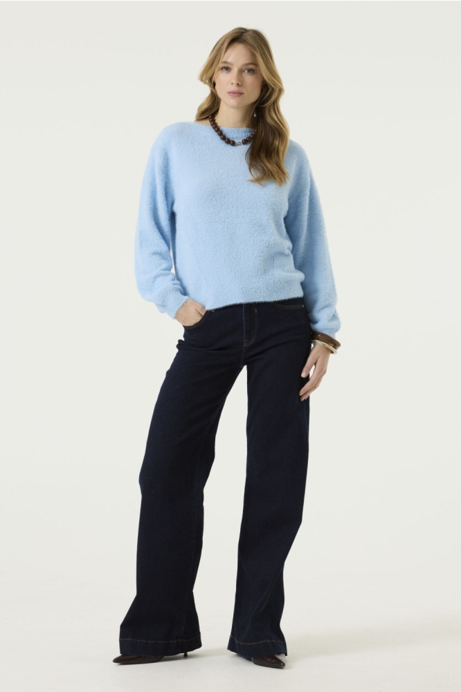 Garcia blauwe dames trui | Model