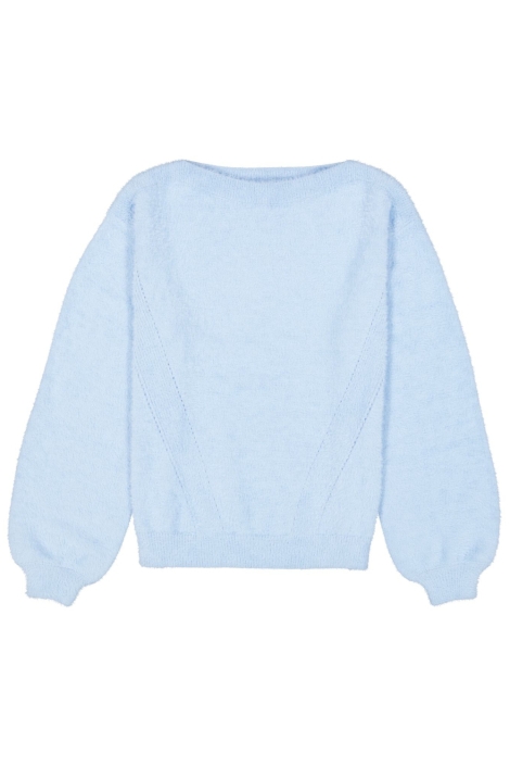 Garcia blauwe dames trui | Vooraanzicht