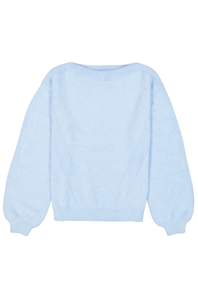 Garcia blauwe dames trui | Vooraanzicht