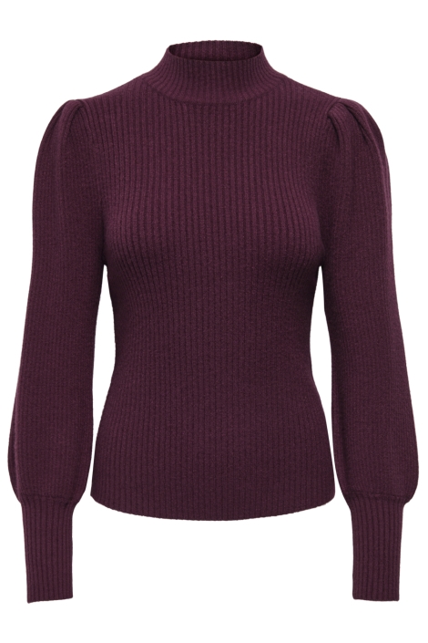 Only bordeaux dames trui | Vooraanzicht