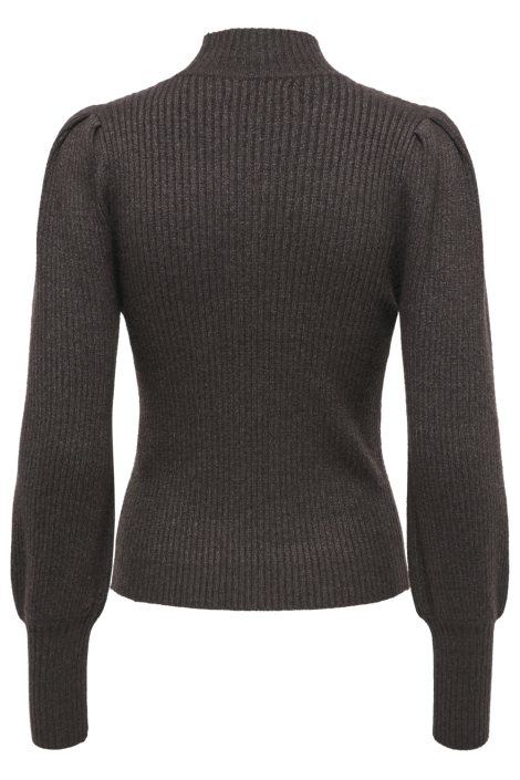 Only bruine dames trui | Achteraanzicht