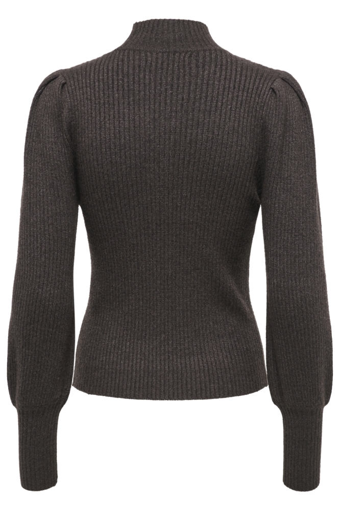 Only bruine dames trui | Achteraanzicht