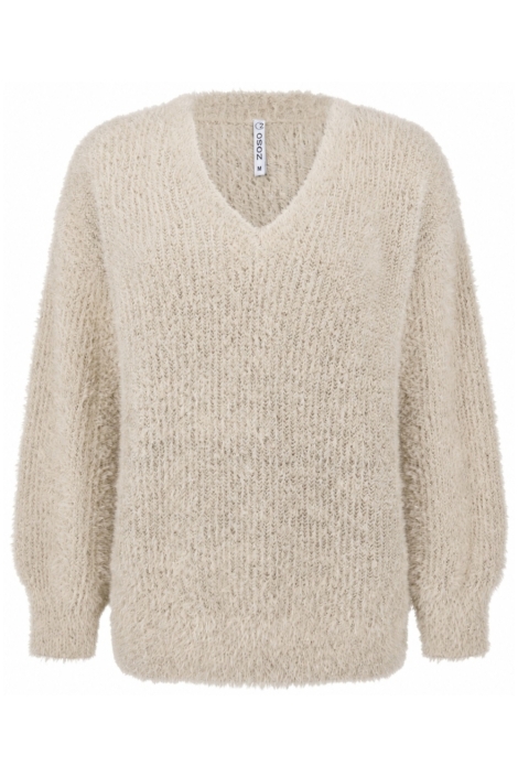 Zoso beige dames trui | Vooraanzicht