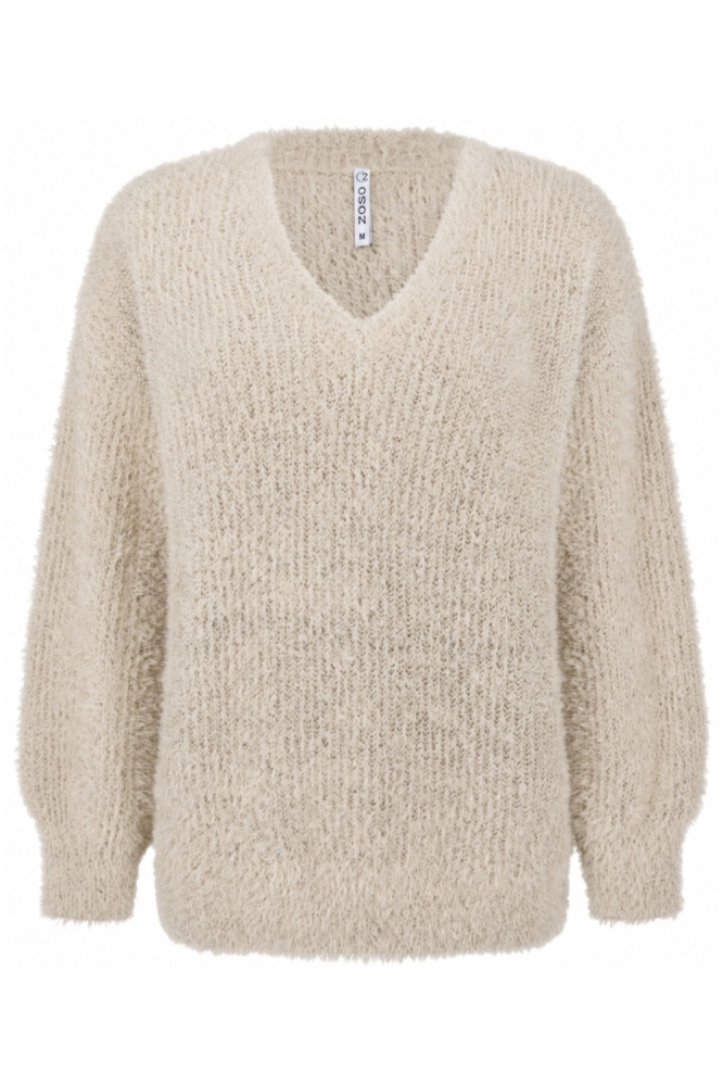 Zoso beige dames trui | Vooraanzicht
