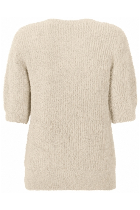 Zoso beige dames trui | Achteraanzicht
