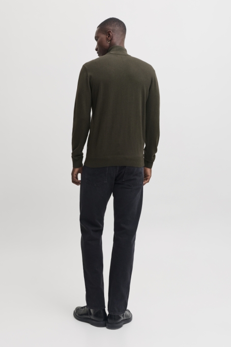 Jack & Jones groene heren trui | Model