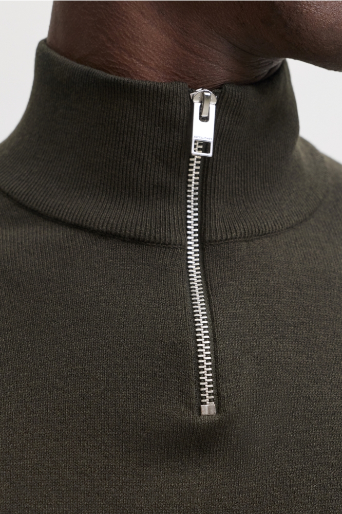 Jack & Jones groene heren trui | Kleurstaal