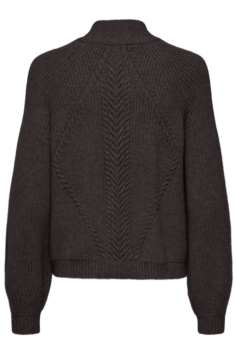 Only bruine dames trui | Achteraanzicht