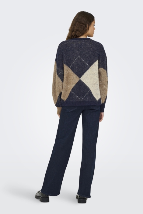 Only blauwe dames trui | Model