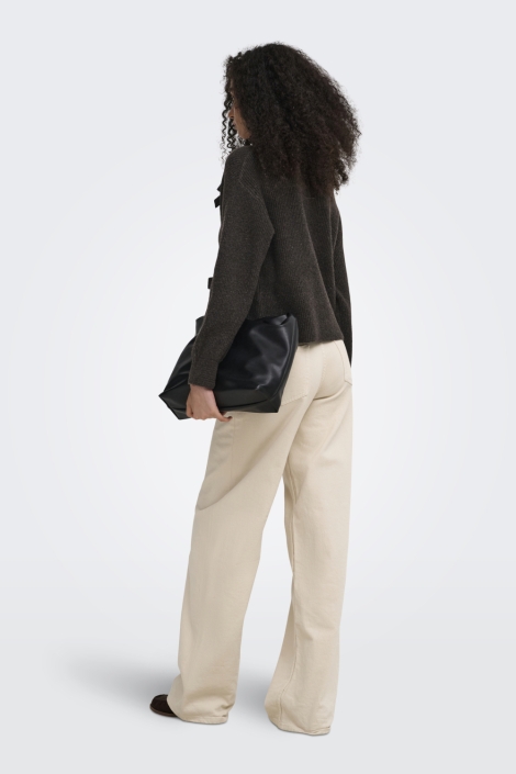 Only bruine dames trui | Model