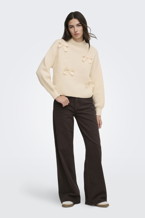 Only ecru dames trui | Model