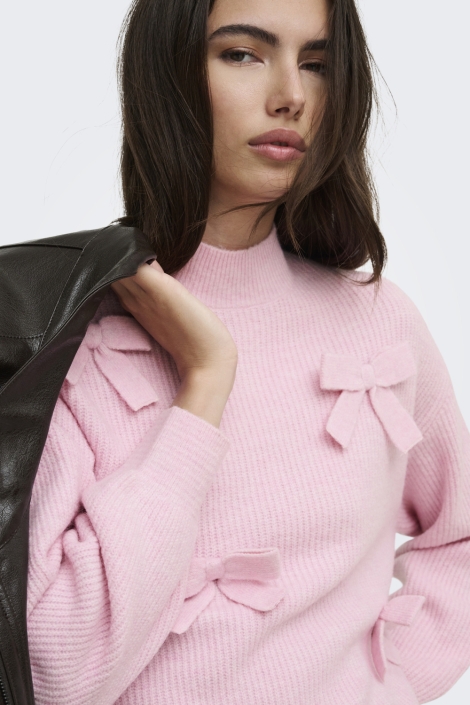 Only roze dames trui | Close up