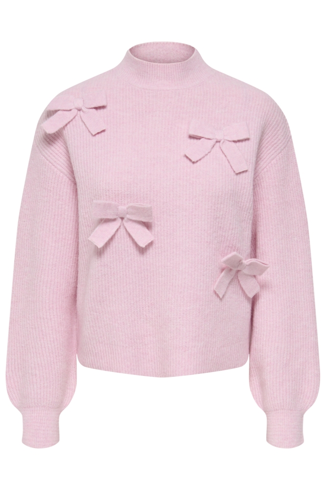 Only roze dames trui | Vooraanzicht
