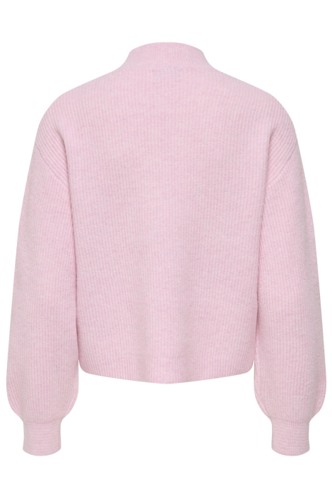 Only roze dames trui | Achteraanzicht