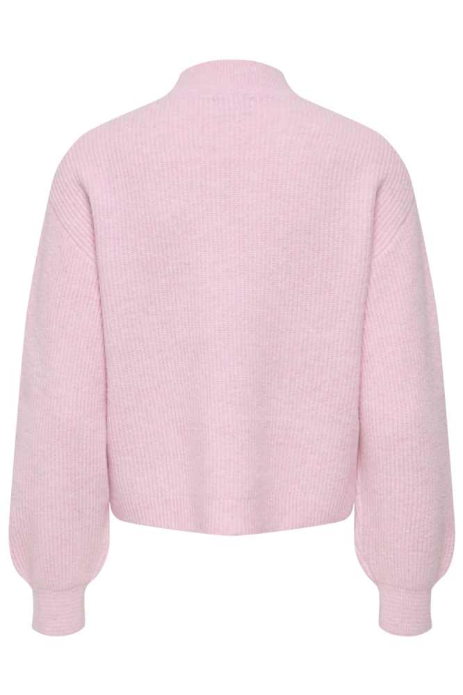 Only roze dames trui | Achteraanzicht