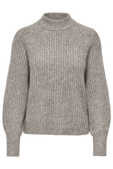 Only Trui ONLKALIBU L/S PULLOVER KNT NOOS 15248289 SILVER MINK/MELANGE