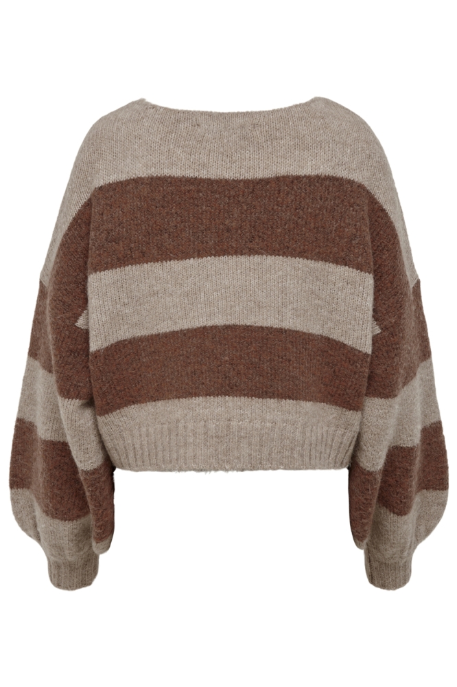 Only camel dames trui | Achteraanzicht