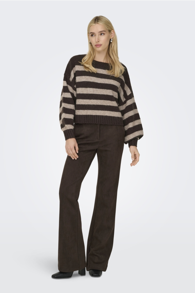 Only bruine dames trui | Model