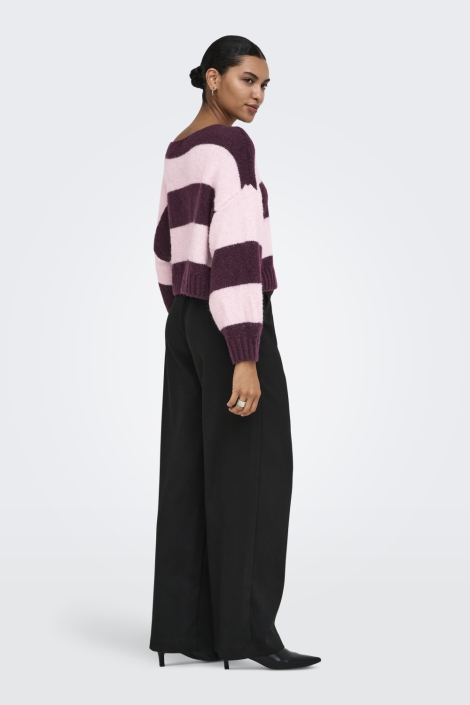 Only bordeaux dames trui | Model