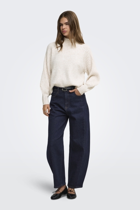 Only beige dames trui | Model