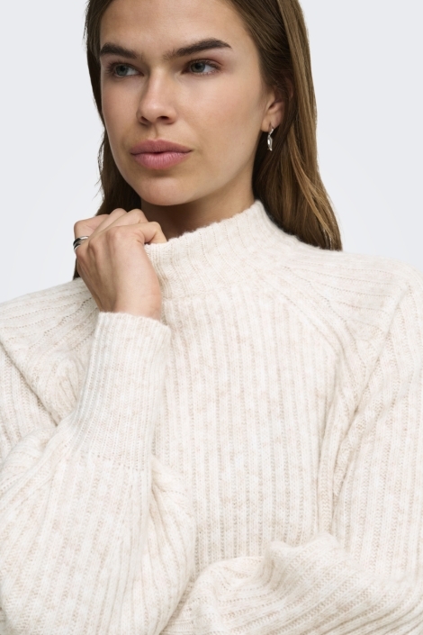 Only beige dames trui | Close up