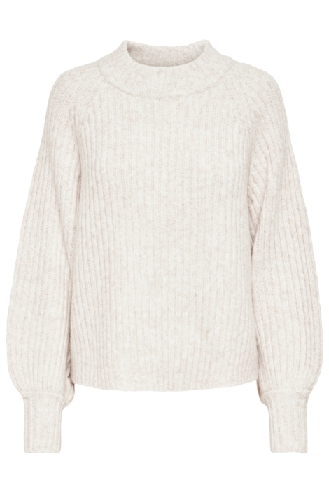 Only beige dames trui | Vooraanzicht