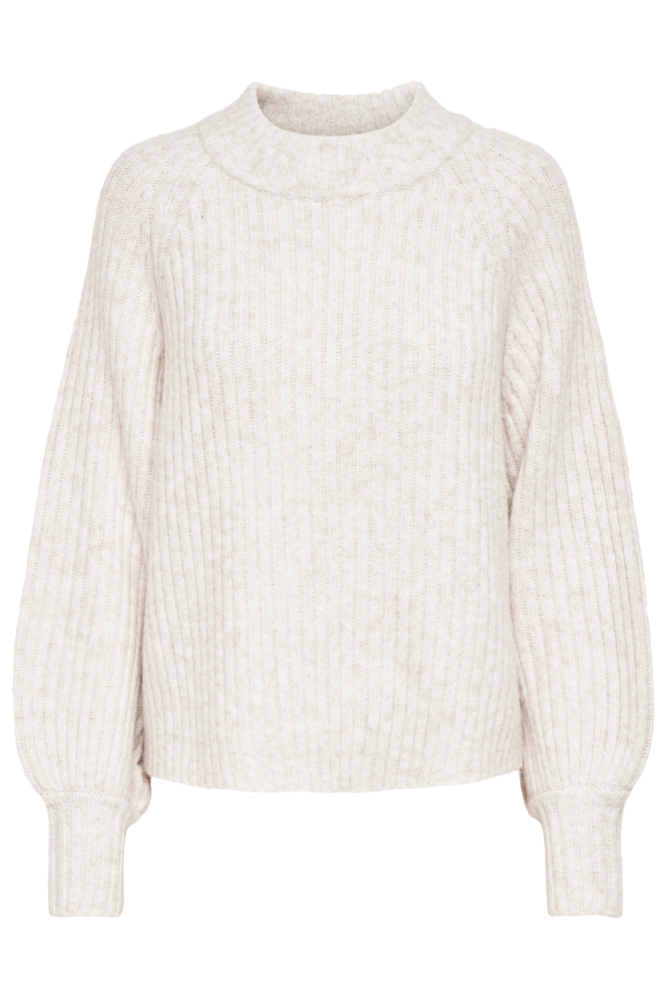 Only beige dames trui | Vooraanzicht