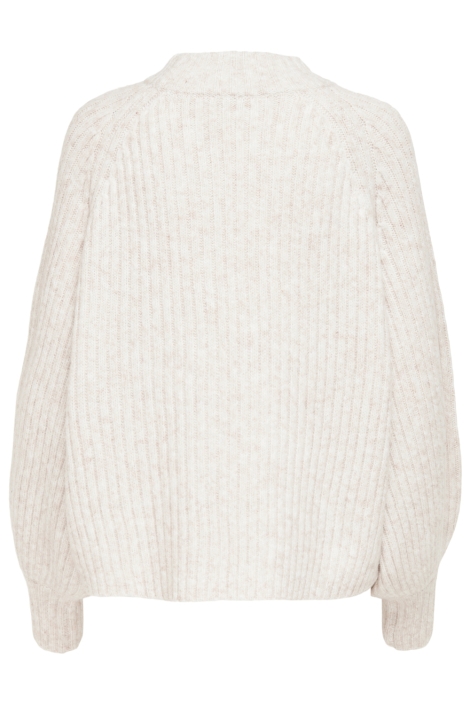 Only beige dames trui | Achteraanzicht