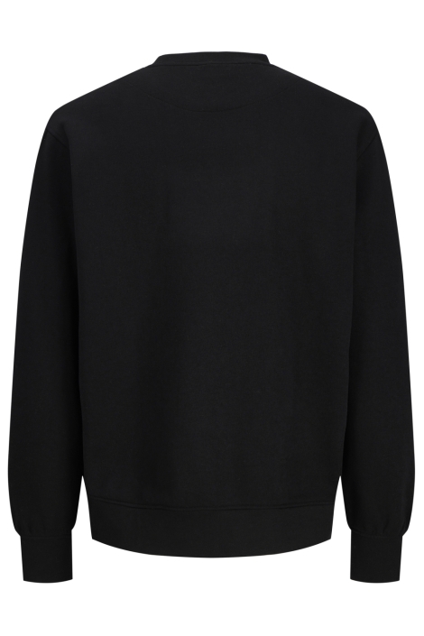 Jack & Jones zwarte heren sweater | Achteraanzicht