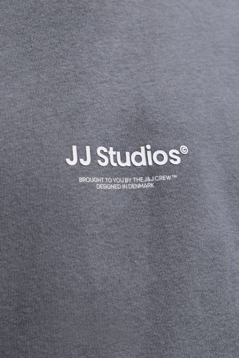 Jack & Jones blauwe heren sweater | Close up