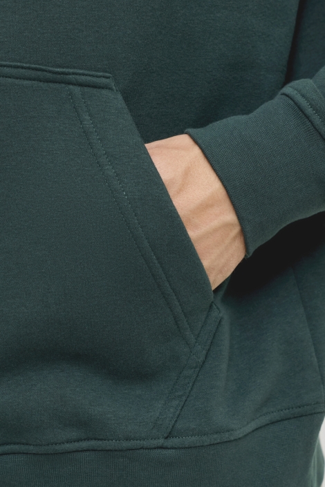 Jack & Jones groene heren sweater | Close up