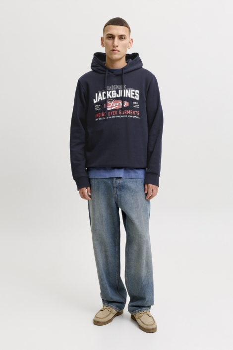 Jack & Jones blauwe heren sweater | Model