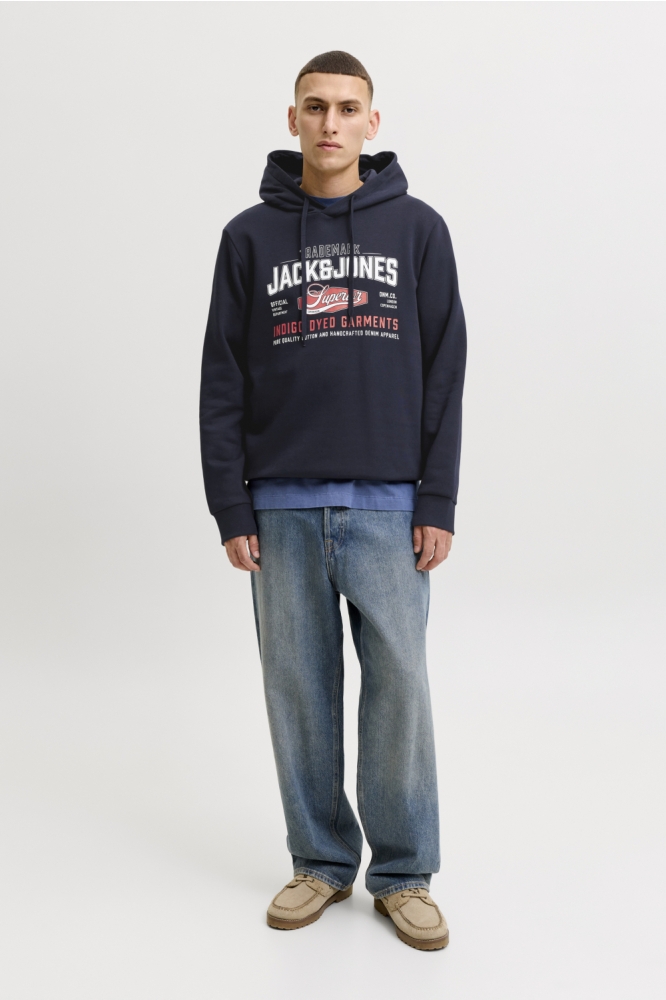 Jack & Jones blauwe heren sweater | Model