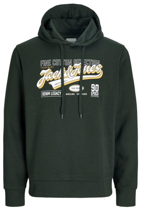 Jack & Jones groene heren sweater | Vooraanzicht