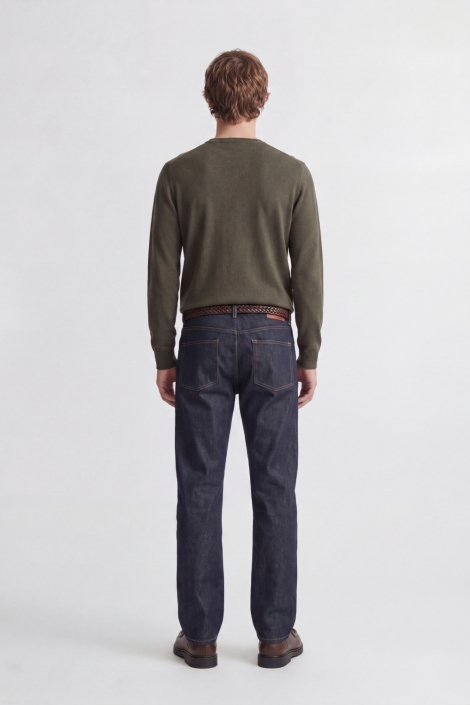 Jack & Jones groene heren trui | Model