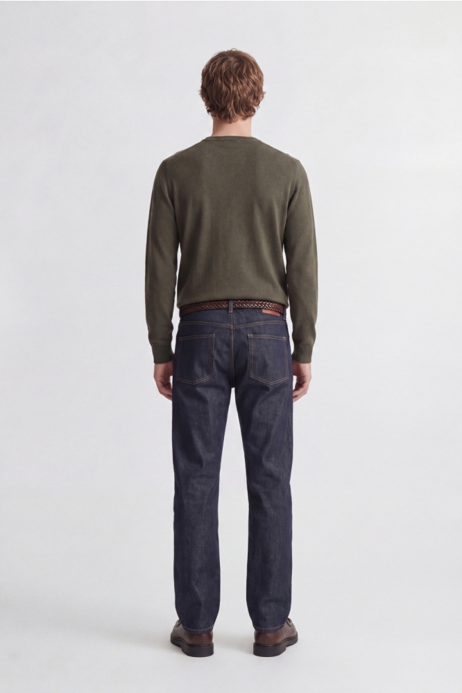 Jack & Jones groene heren trui | Model