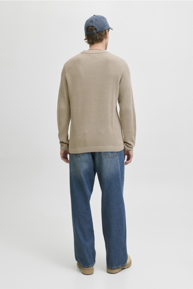 Jack & Jones beige heren trui | Model