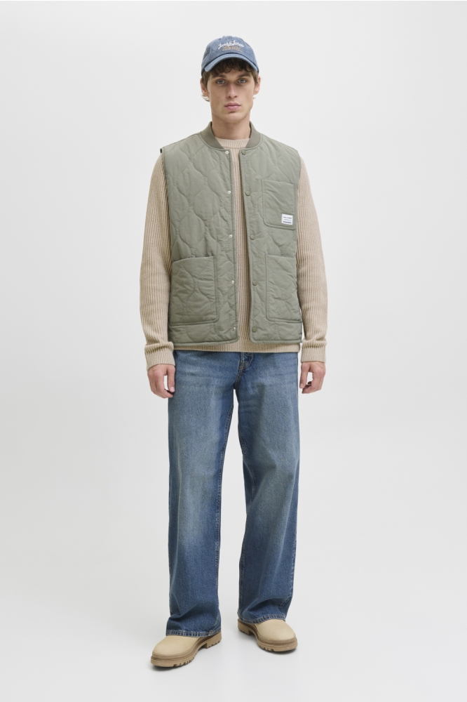 Jack & Jones beige heren trui | Model