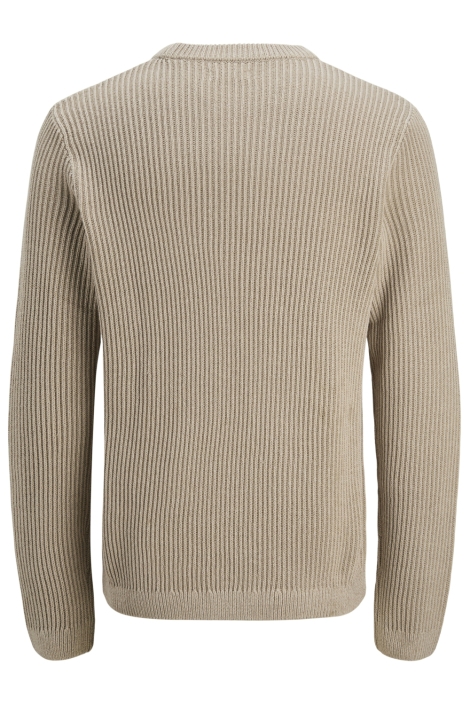 Jack & Jones beige heren trui | Achteraanzicht