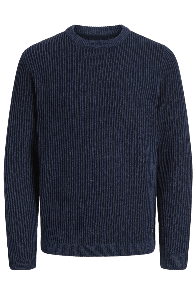Jack & Jones blauwe heren trui | Vooraanzicht