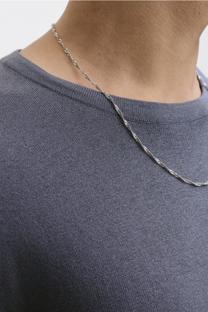 Jack & Jones blauwe heren trui | Close up