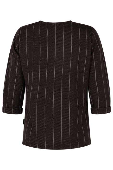 Zoso bruine dames t-shirt | Achteraanzicht