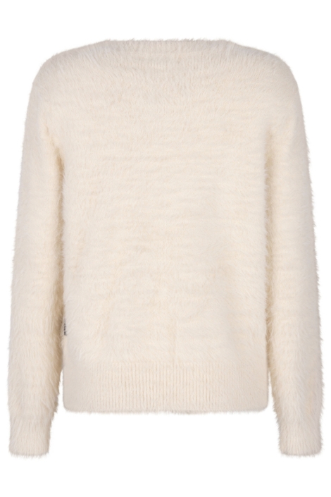 Zoso beige dames trui | Achteraanzicht