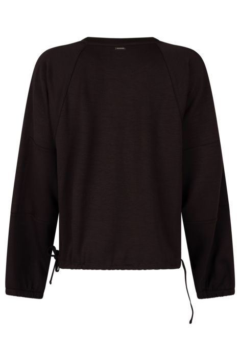Zoso bruine dames sweater | Achteraanzicht