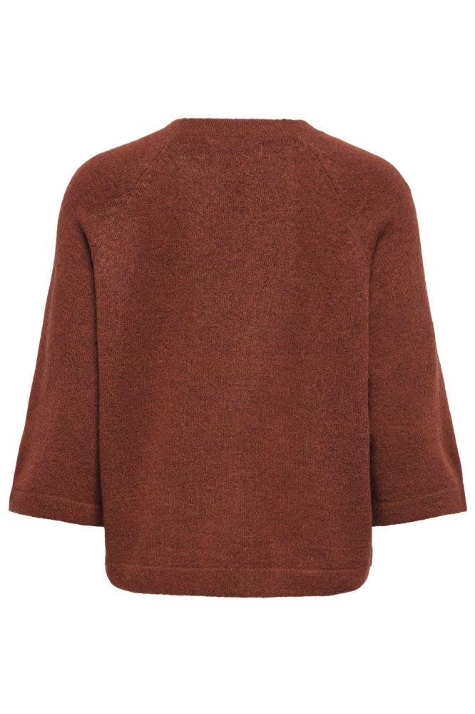 Only cognac dames trui | Achteraanzicht