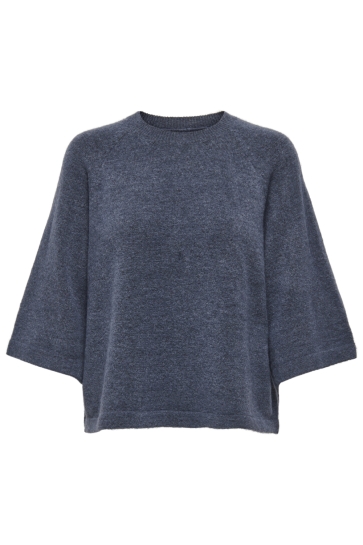 Only onlsimoni 3/4 pullover knt noos Blauw