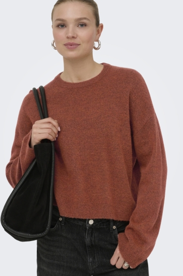 Only Trui ONLSIMONI L/S O-NECK PULLOVER KNT N 15368976 Picante