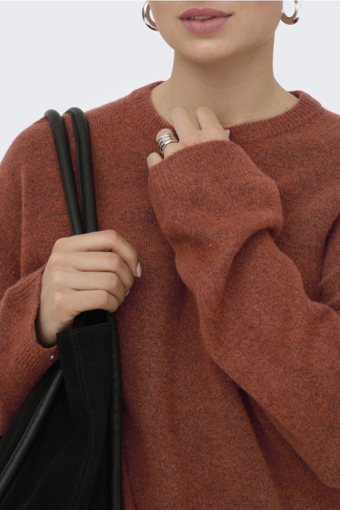 Only cognac dames trui | Close up